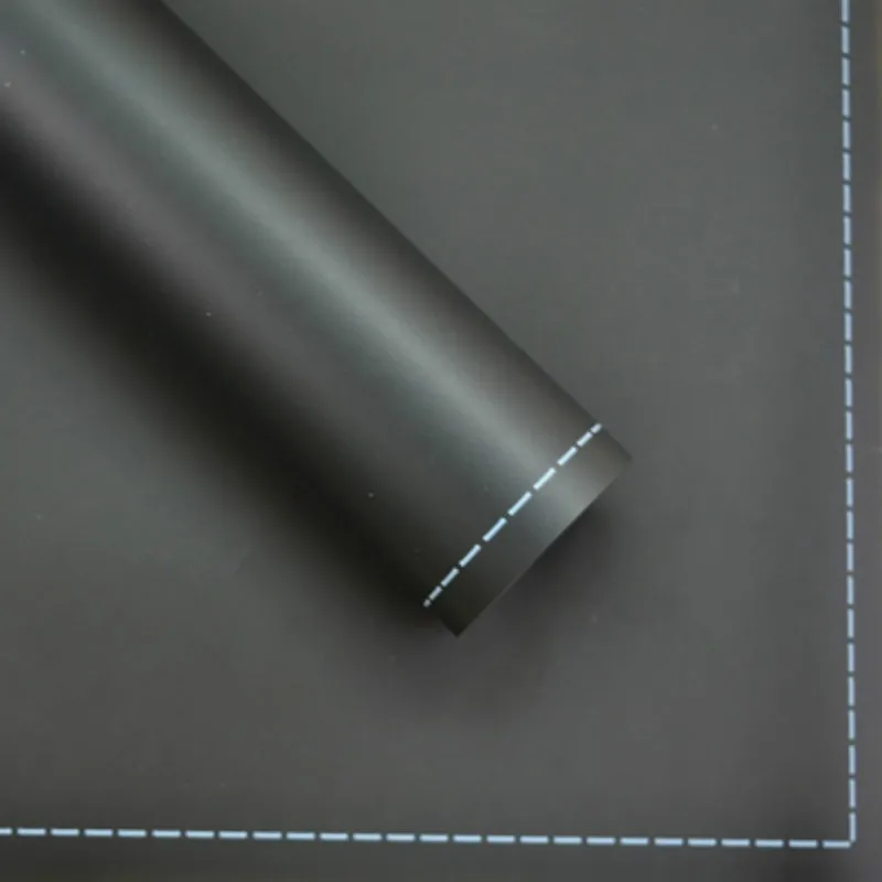 Цветная Корейская матовая водонепроницаемая упаковочная бумага для цветов