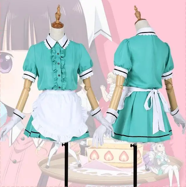 Аниме смесь S Косплей Костюм Хината Кахо/сакураномия Maika/Amano Miu/Hoshikawa Mafuyu/Kanzaki Hideri