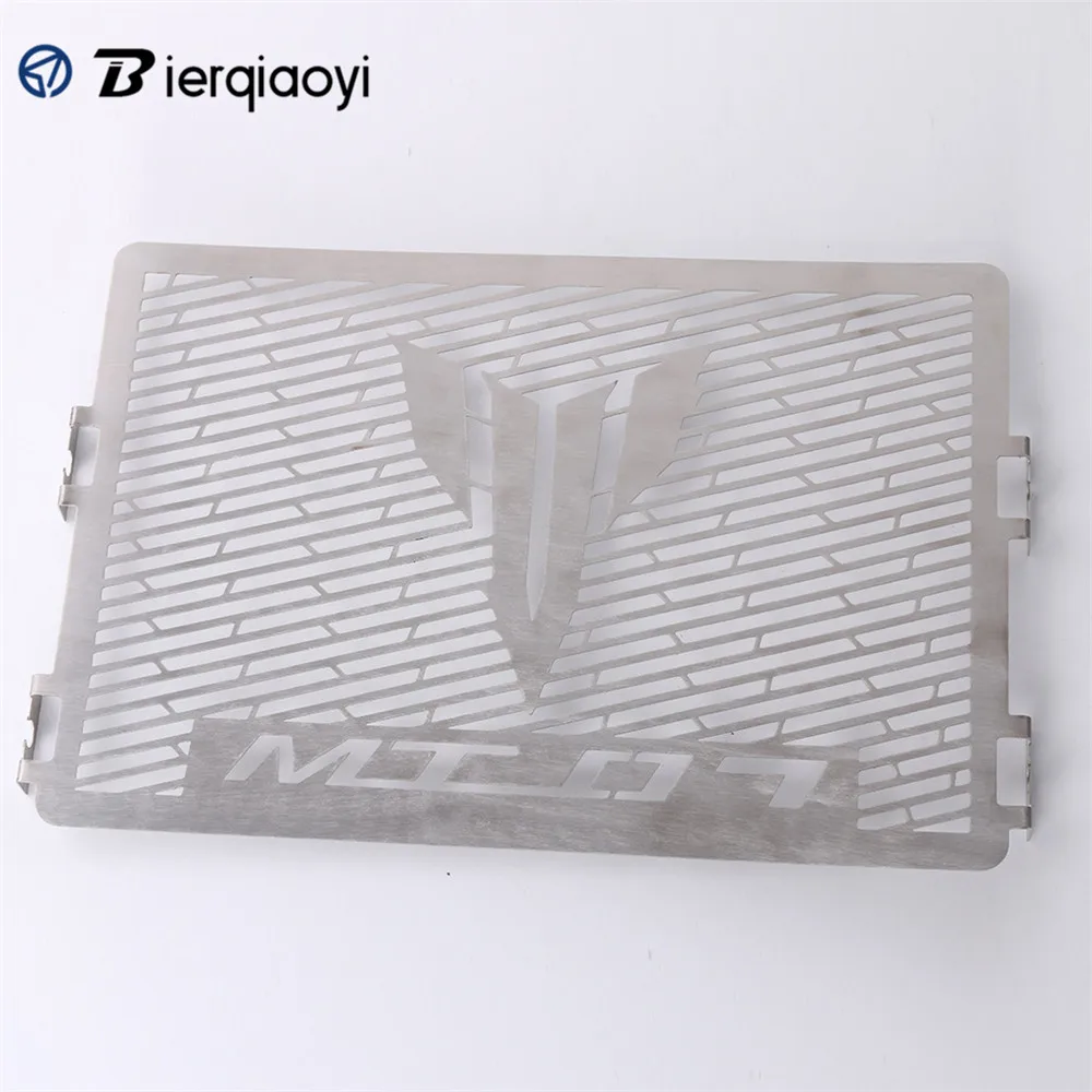 

For Yamaha MT-07 MT 07 MT07 FZ-07 2014 2015 2016 2017 Motorcycle Stainless Steel Radiator Grille Guard Cover Protector FZ07 MT07