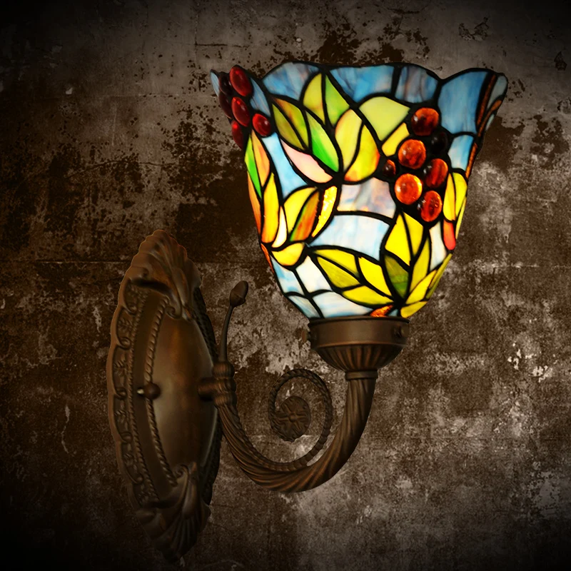 Светодиодный настенный светильник FUMAT для гостиной виноград абажур из