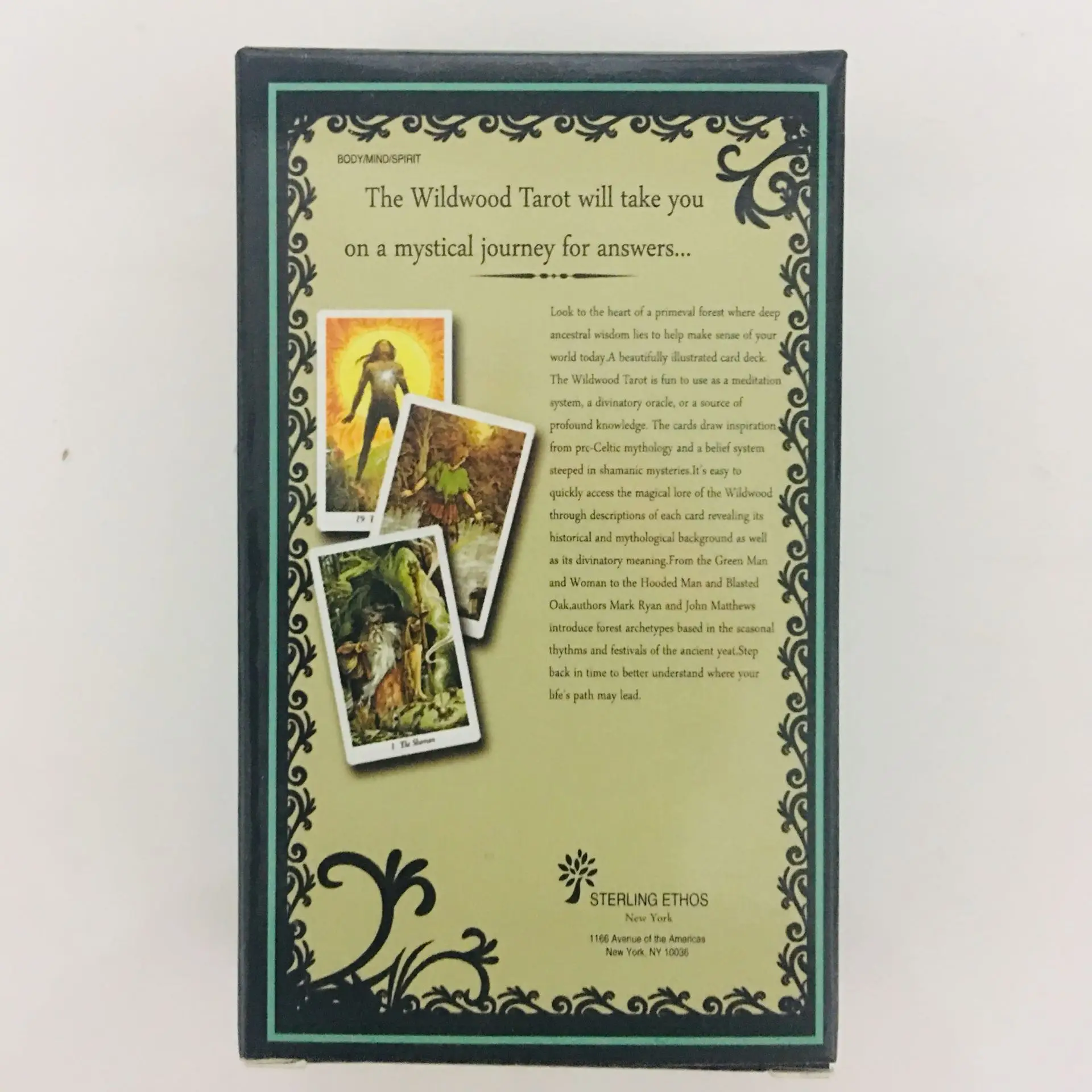 Дикая древесина tarot английский карты Настольные игры для детей|Настольные игры| |