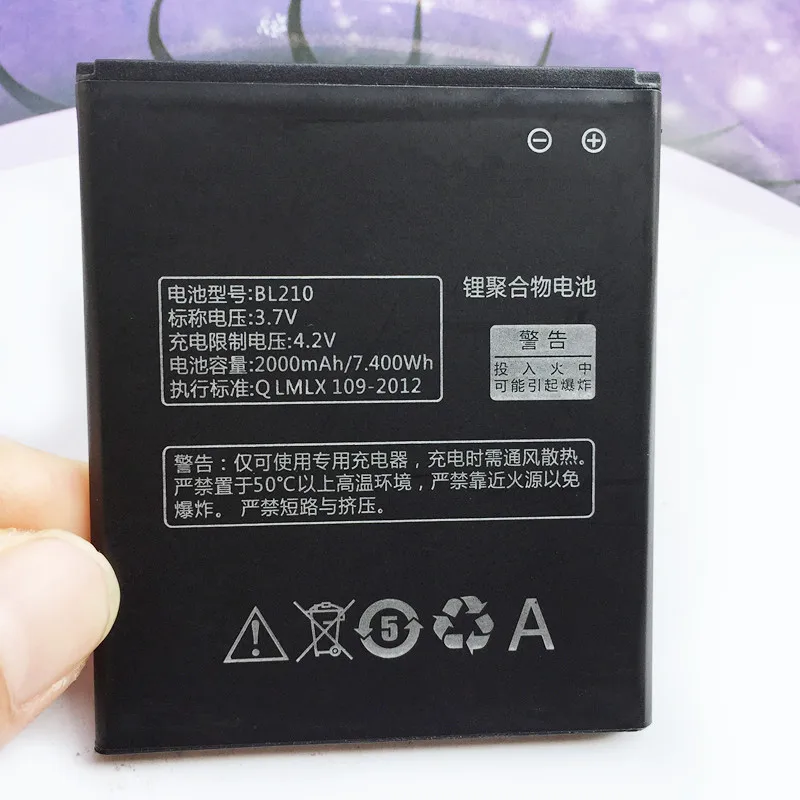 Аккумулятор Runboss BL 210 BL210 для Lenovo A606 S820 S820E A750E A770E A656 A766 A658T S650 A536 аккумуляторная