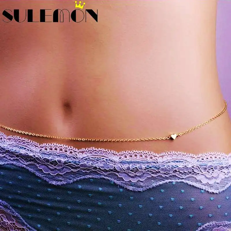 Новое ожерелье цепочка для живота ювелирное изделие женщин 80 см (31 &quot) кулон в