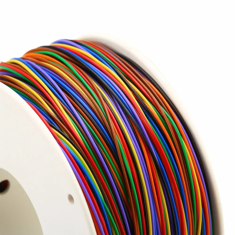 30 AWG Обёрточная бумага пинг провода 0 25 мм Луженая Медь 8-Цветной обмотка изоляция