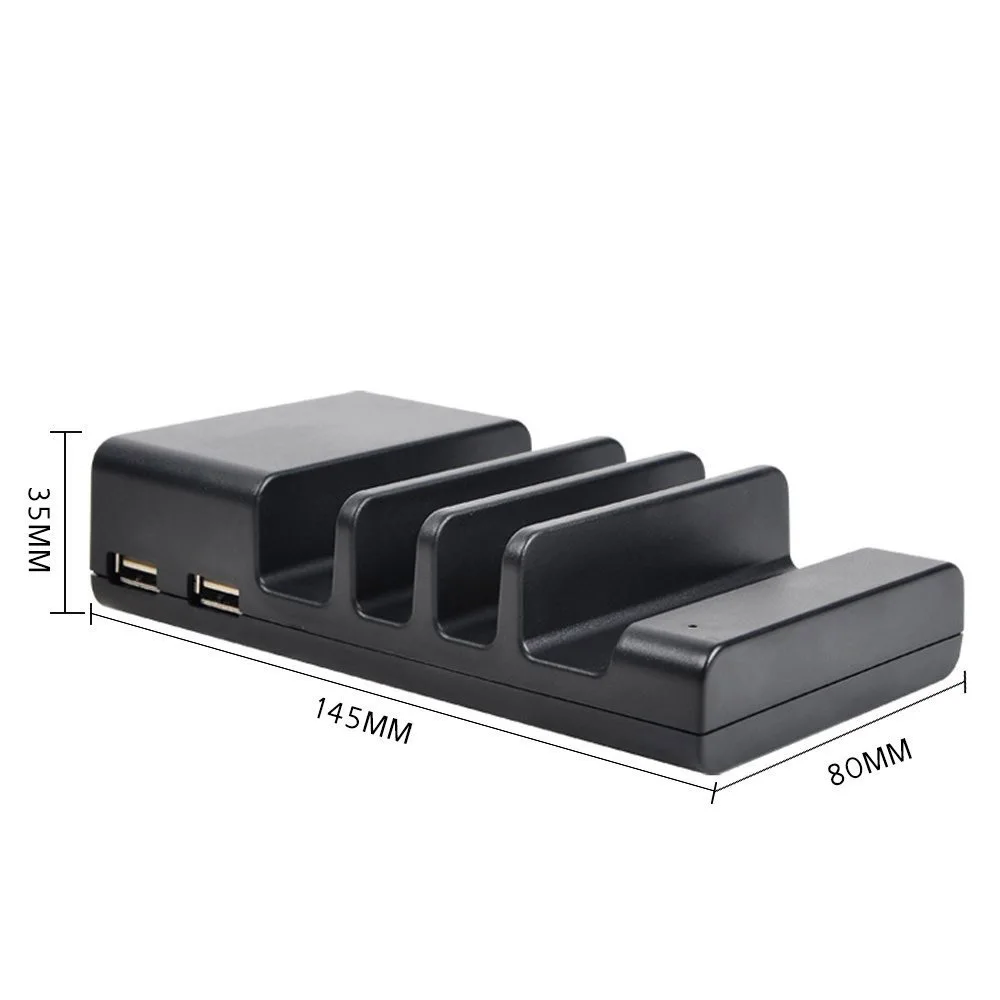 Универсальная 4 USB многопортовая зарядная станция для путешествий настенное