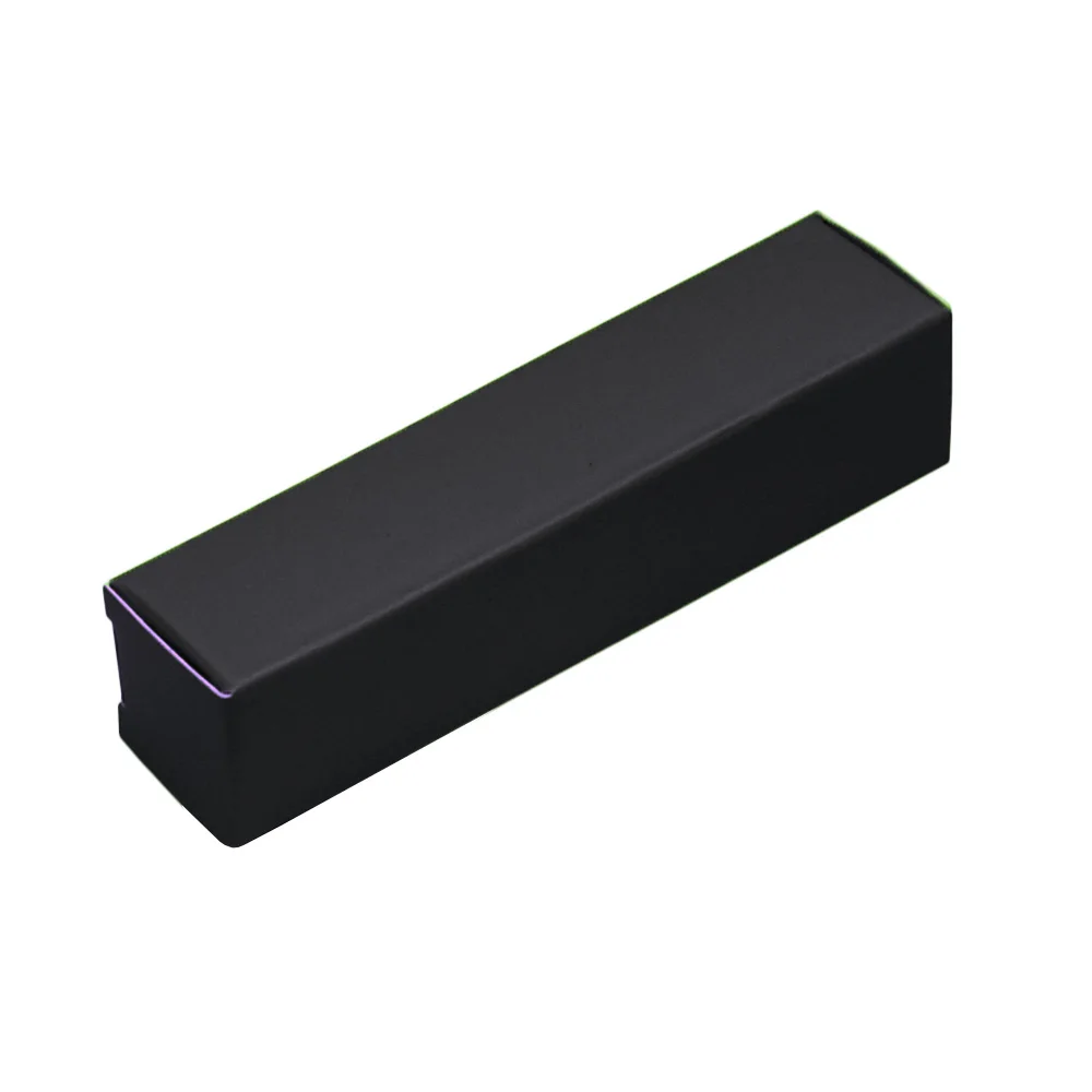 Black box 50 шт 2*2*7,1 см маленький подарок крафт-бумага упаковочная коробка Свадебная помада подарочная упаковка бумажные коробки для украшения дня рождения - Цвет: Black box