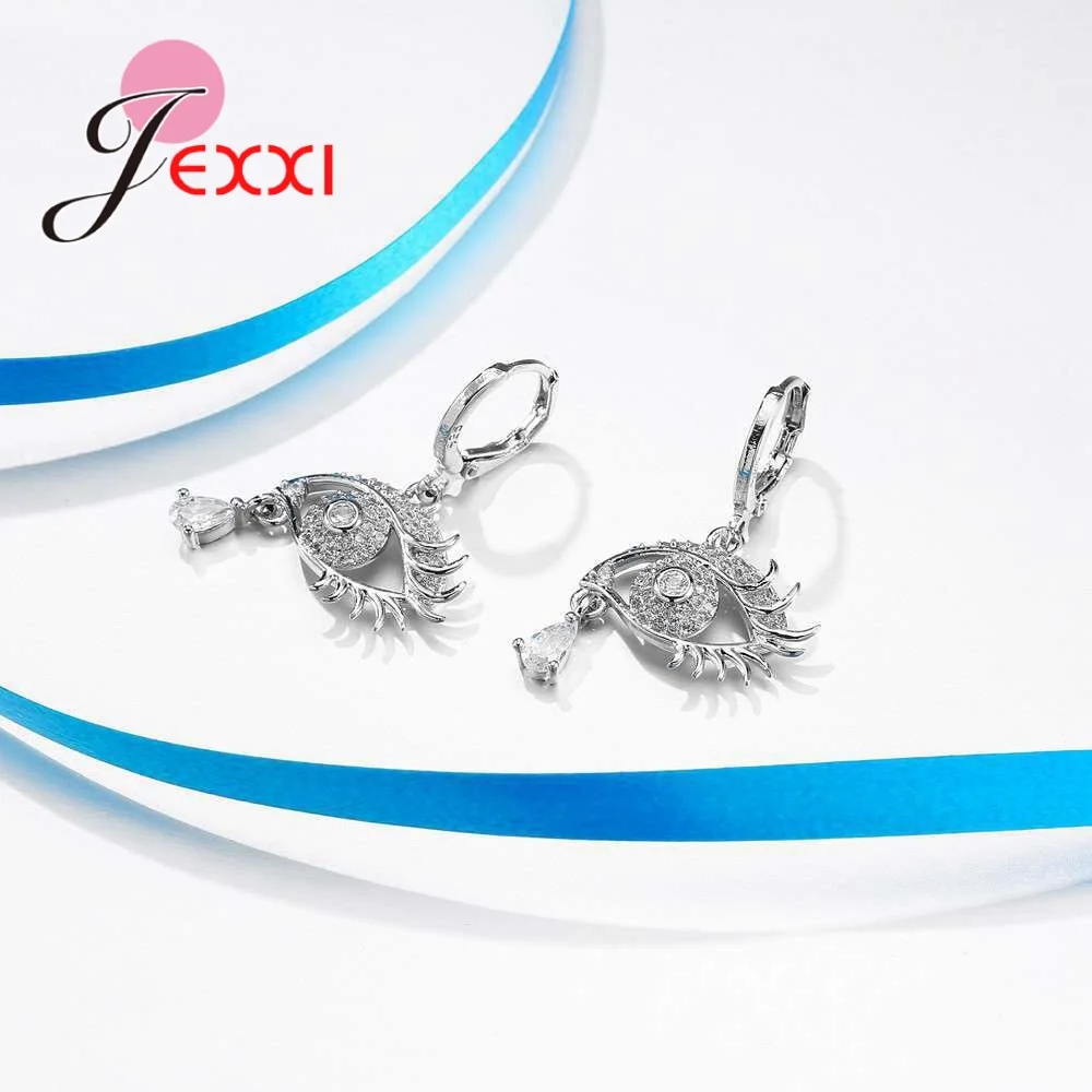 New Design Clear Crystal African Jewelry Set for Bride Teardrop Rhinestone Choker Necklace Earrings Sets Wedding | Украшения и