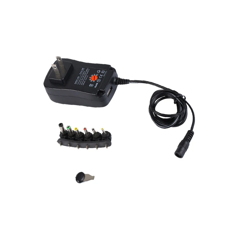 30 Вт адаптер переменного/постоянного тока Регулируемый питания 3 в 4 5 В 6 7 9 12 2 а А