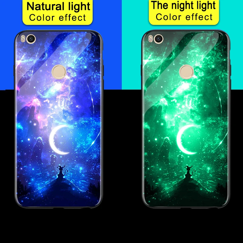 Design04 Lu mi nous чехол для телефона s для Xiaomi mi Max 2 3 Pro Space Night Shine стеклянный чехол для Xiaomi mi Mix 2 2 S/mi x Evo - Цвет: Design04