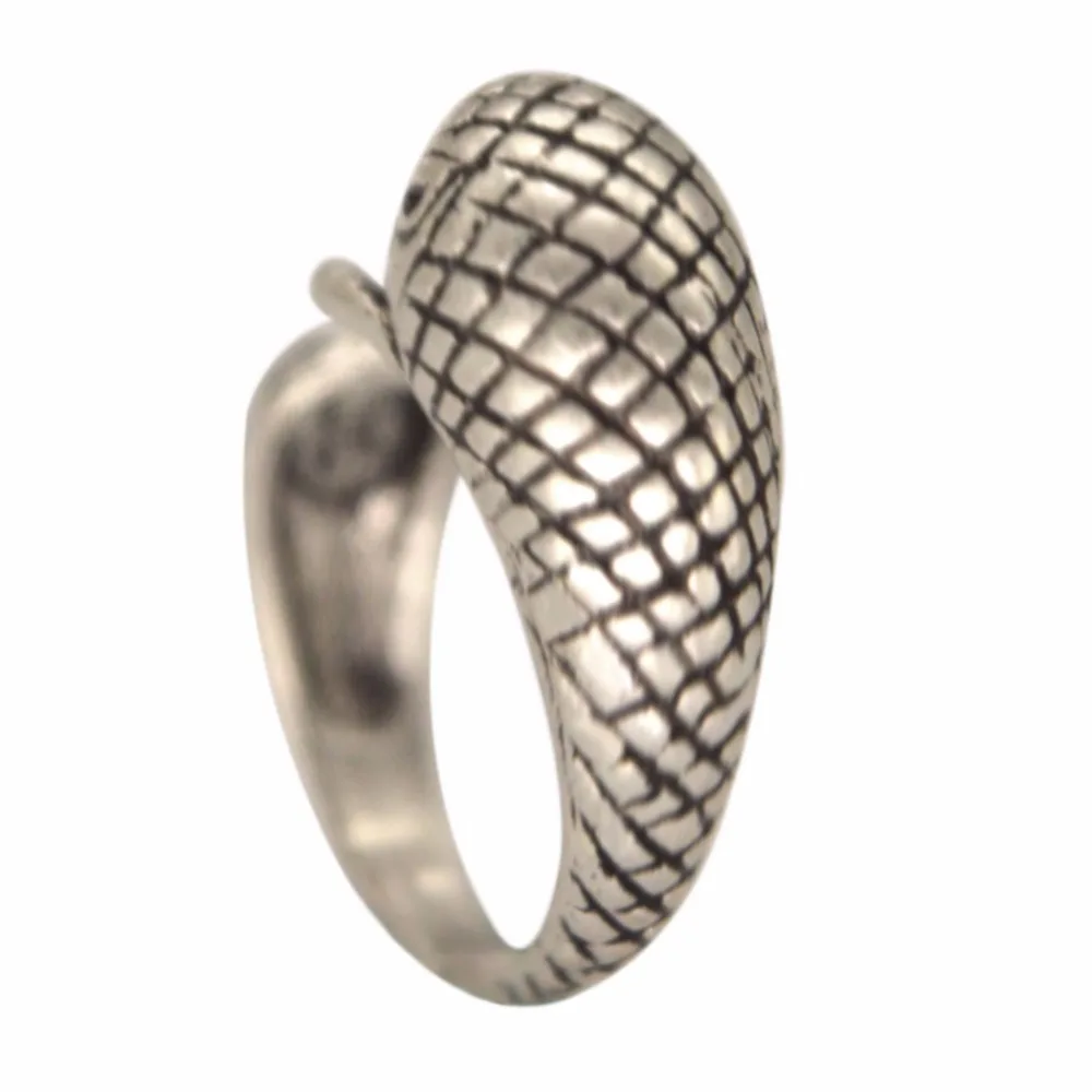 Kinitial Ретро Регулируемая палец вокруг Ежик кольцо колючий полированной животного