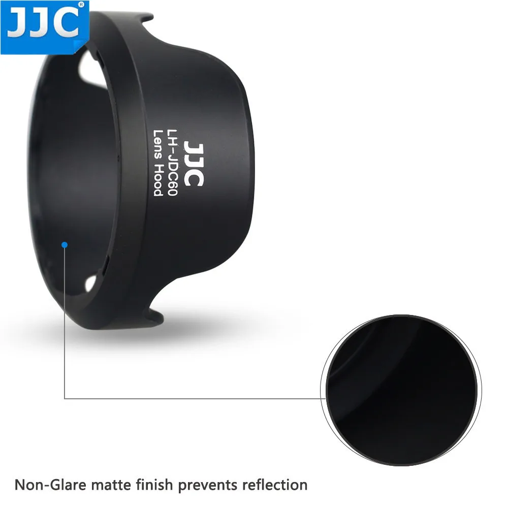 JJC байонетная бленда объектива камеры для CANON PowerShot SX1 IS/SX10 IS/SX20 IS/SX30 IS/SX40 IS/SX50 HS заменяет LH-DC60