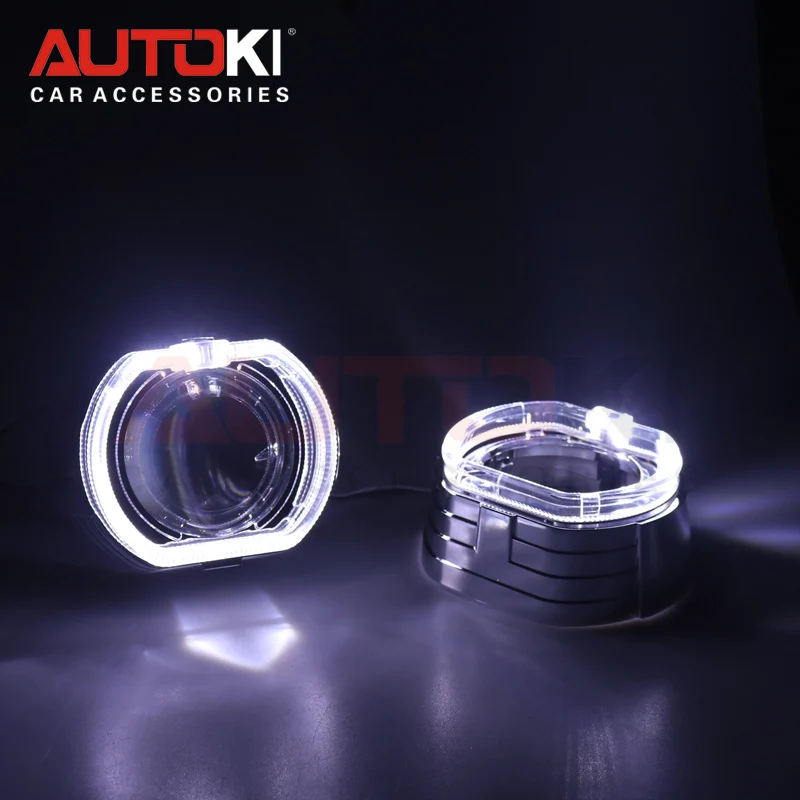 Новинка 2017 г. светодиодная лампа Autoki X5 для дневных ходовых огней кожух + Супер