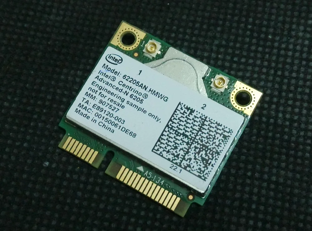 SSEA  Intel Advanced-N 6205 6205AGN 62205HMW 2, 4 /5 ,  Mini PCI-e,  Wi-Fi