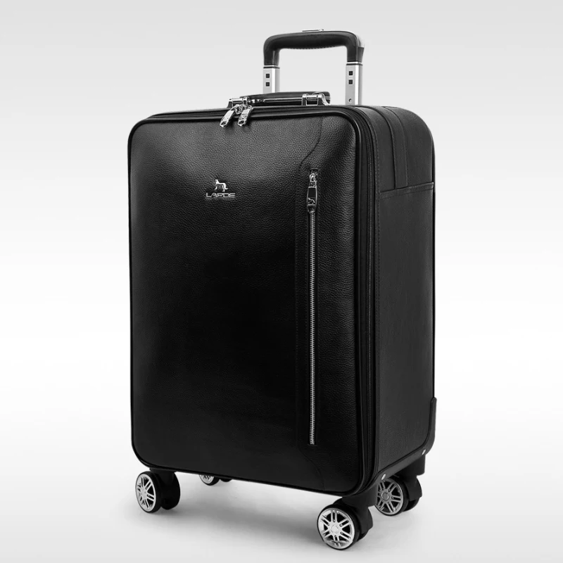 Деловой чемодан из натуральной кожи для путешествий сумка-Спиннер переноски