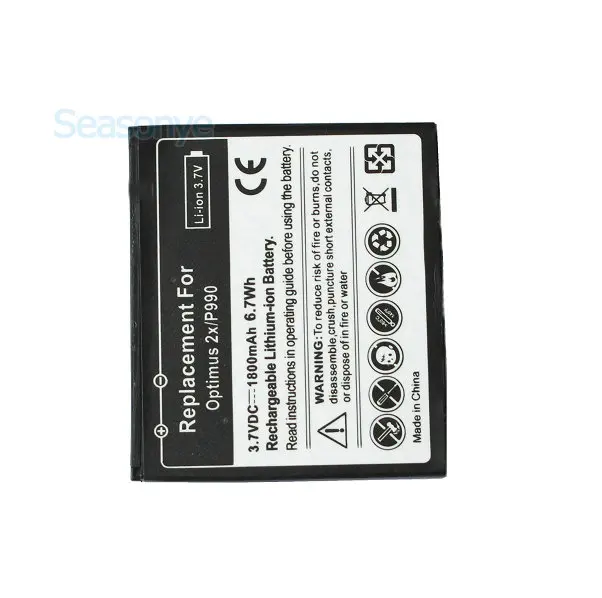 Сменный аккумулятор Seasonye 1800 мА · ч FL-53HN для LG Optimus 2X / 3D SU660 P920 P993 P990 P999 4G G2x C729 SU760P925 |