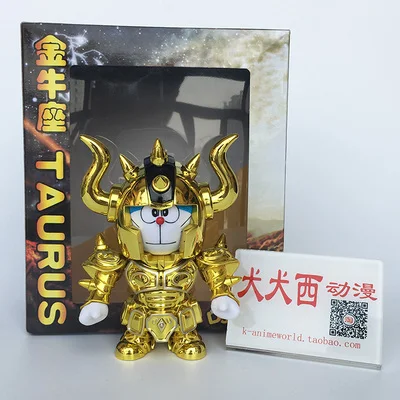 Розовый Фигурка Святого Сейя Godness Athena аниме «Дораэмон» Cat Ver. Нобита ноби золото Святого фигурка доракат Святого Сейя - Цвет: Розовый