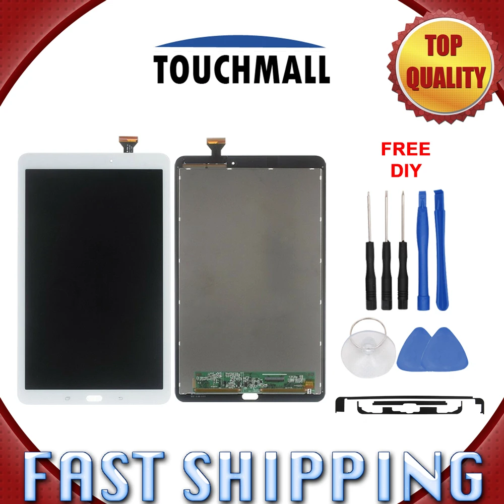 Новый ЖК-дисплей + сенсорный экран в сборе Замена для Samsung Galaxy Tab E 9 6 SM-T560 T560 T561