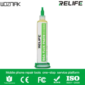 Паяльная паста Relife 10cc, флюс для микросхем, компьютеров, телефонов, BGA, SMD, PGA, инструмент для ремонта печатных плат