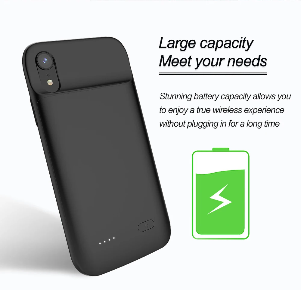 3100mah external battery power bank charger for iphone 6 6s 7 8 case 5000mah phone power bank case for iphone 6 6s 7 8plus case free global shipping
