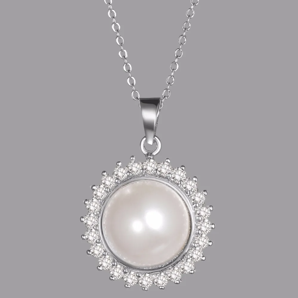 Модные ювелирные изделия KIVN с фианитами для женщин и девушек свадебные Подвески