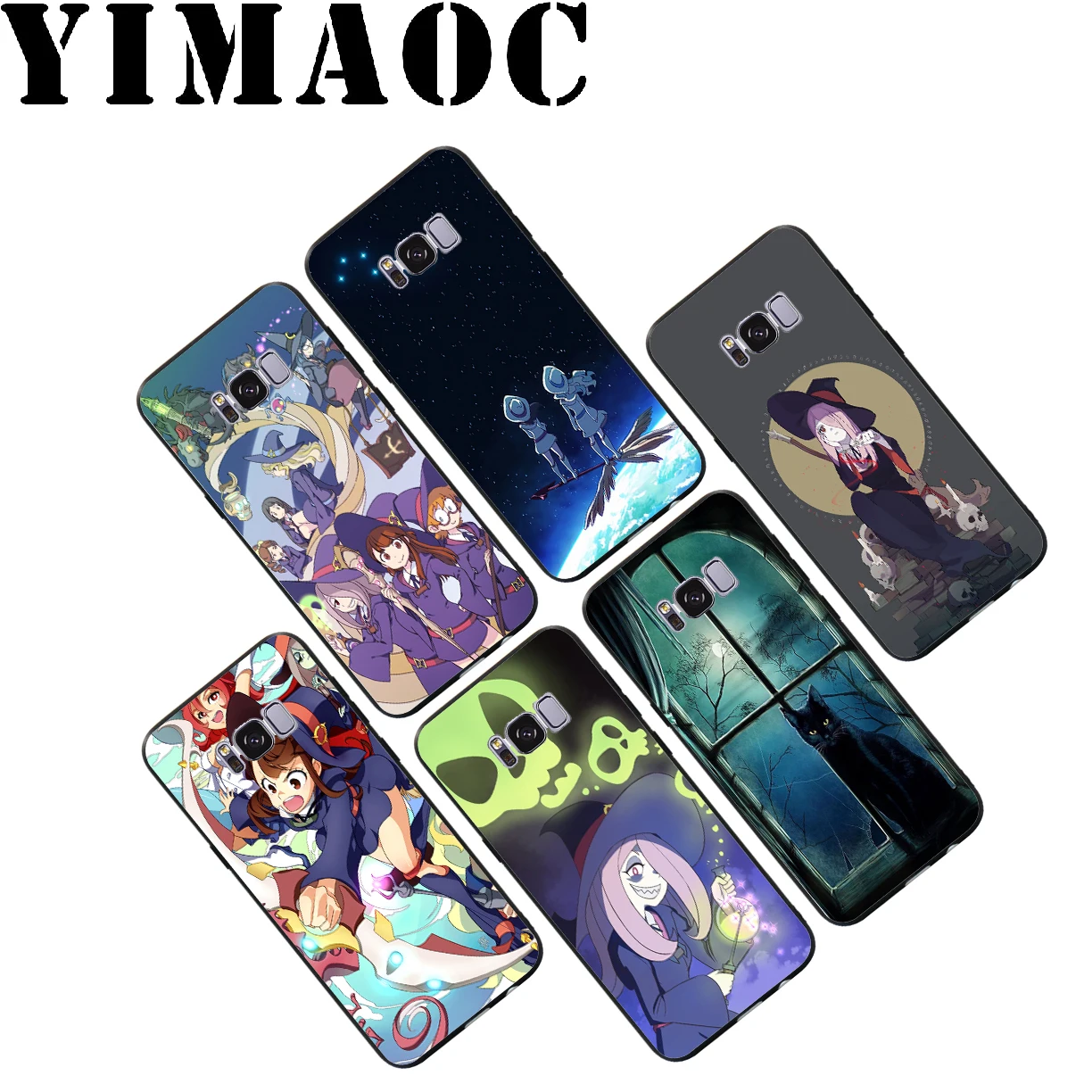 Мягкий чехол YIMAOC Little Witch Anime для Samsung Galaxy S10 S10e S9 S8 A6 Plus S7 S6 Edge A7 A5 A3 J6 Note 9 8 |