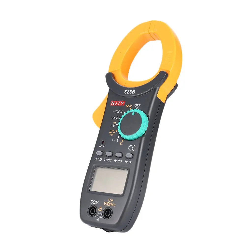 Digital Clamp Meter NJTY DC/AC Volt Amp Ohm Diode Mini Multimeter Ammeter Multitester Current Voltage Resistance Tester NCV | Инструменты
