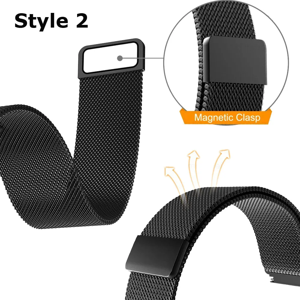 Mi Band 4 3 ремешок из нержавеющей стали металлический браслет для Xiao mi Nfc mi Band 4 3 mi lanese браслет mi band 4 3 Смарт-браслет