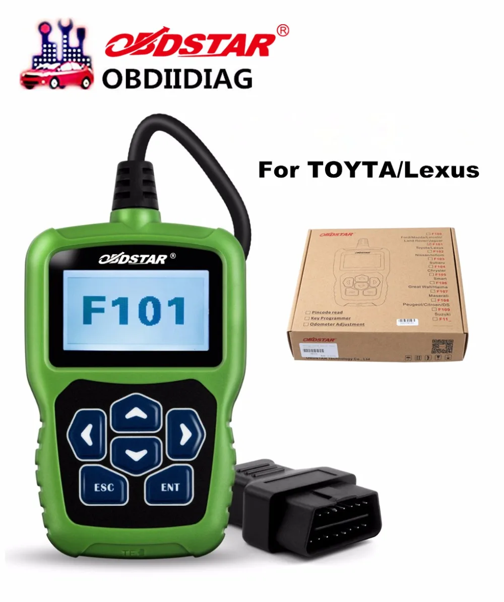 Программатор ключей OBDSTAR F101 ForTO-YOTA для Lexus IMMO инструмент сброса поддержка чипа G