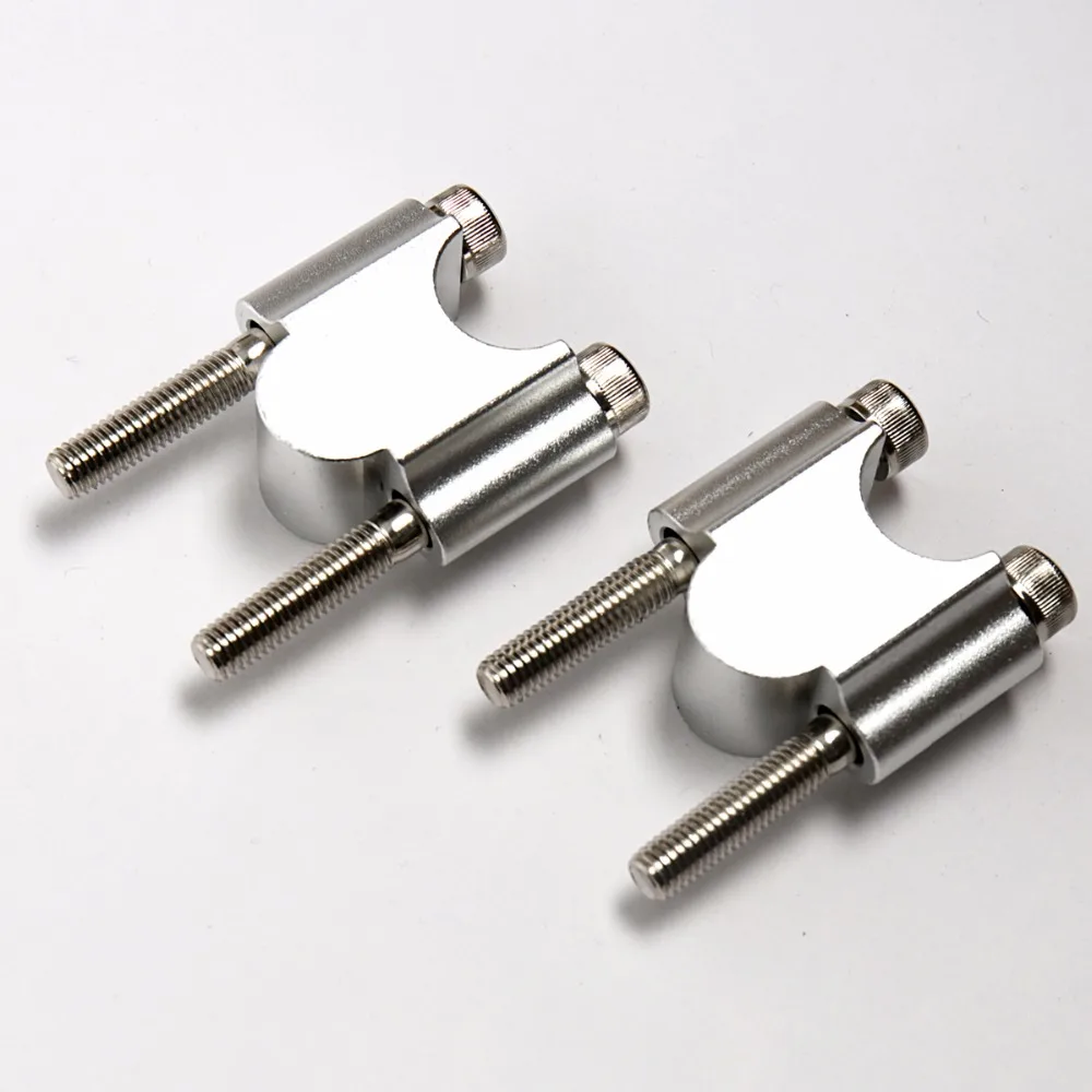Серебристый Руль Riser Kit 7/8 &quotBars 30 мм для универсальных моделей мотоциклов ATV Dirt Bike |
