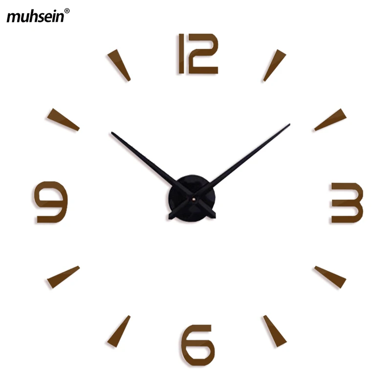 Новинка 2020 настенные часы horloge 3d современный дизайн домашнее украшение гостиная