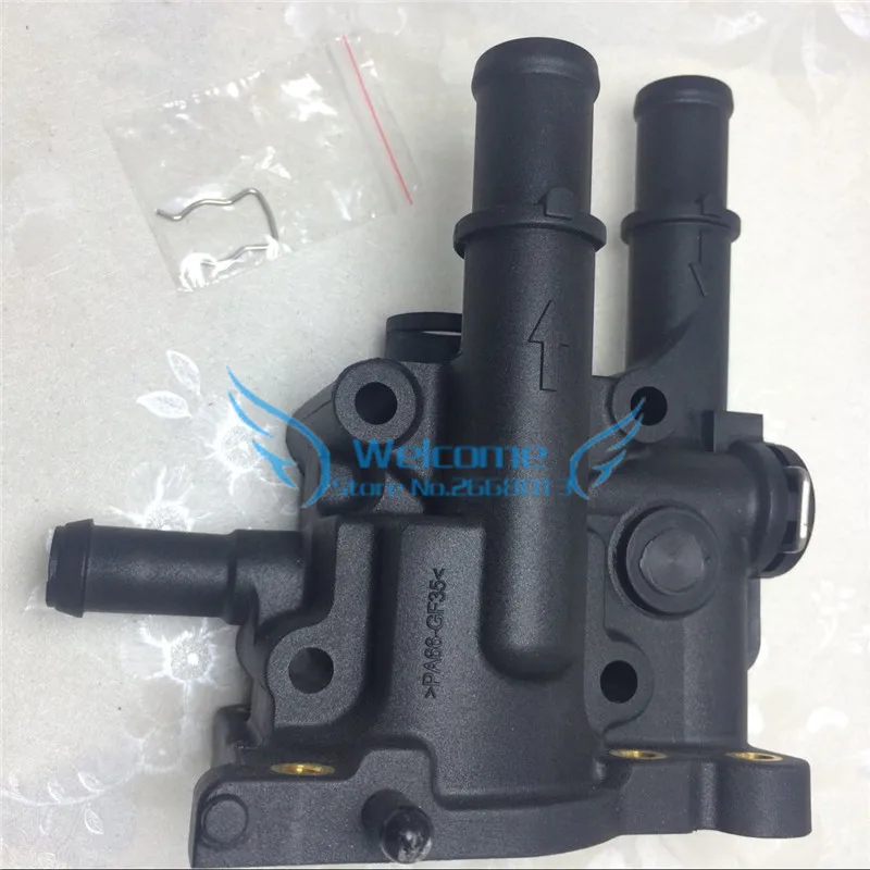 Пластиковый корпус термостата двигателя 96817255 для OPEL Astra Zafira Signum Vectra Chevrolet Cruze orlando