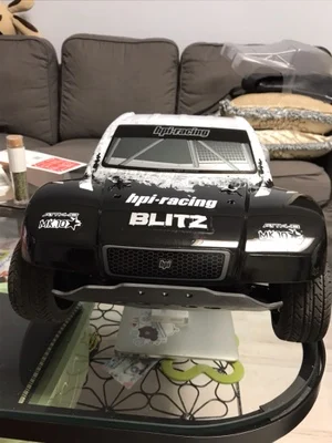 1/10 Truggy грузовик RC автомобиль HPI гоночный BLITZ 109876 SKORPION окрашенные тела короткий