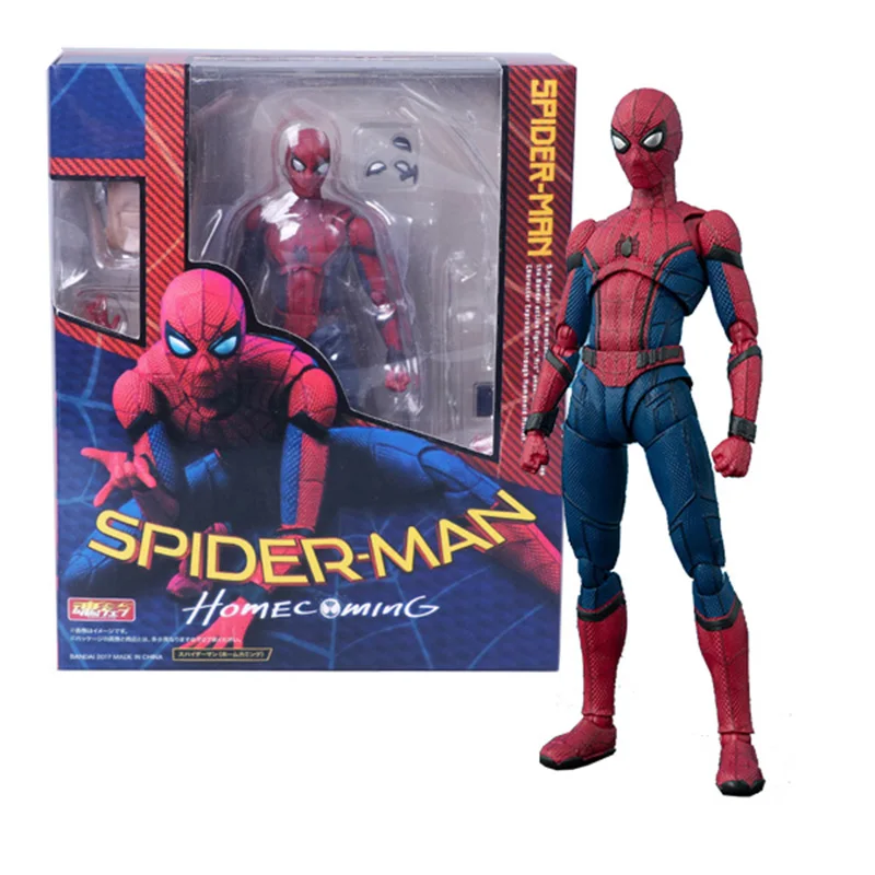 15 см Marvel Человек паук домашнее прибытие BJD фигурка модель игрушки|Игровые фигурки