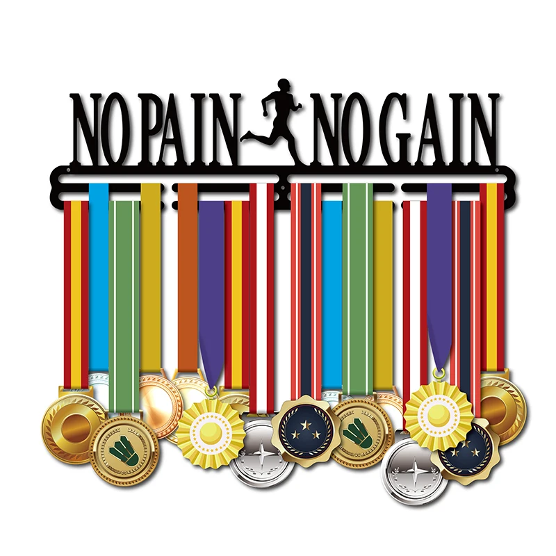 DDJOPH вешалка для спортивных медалей стойка демонстрации вешалки енотов 46 см L