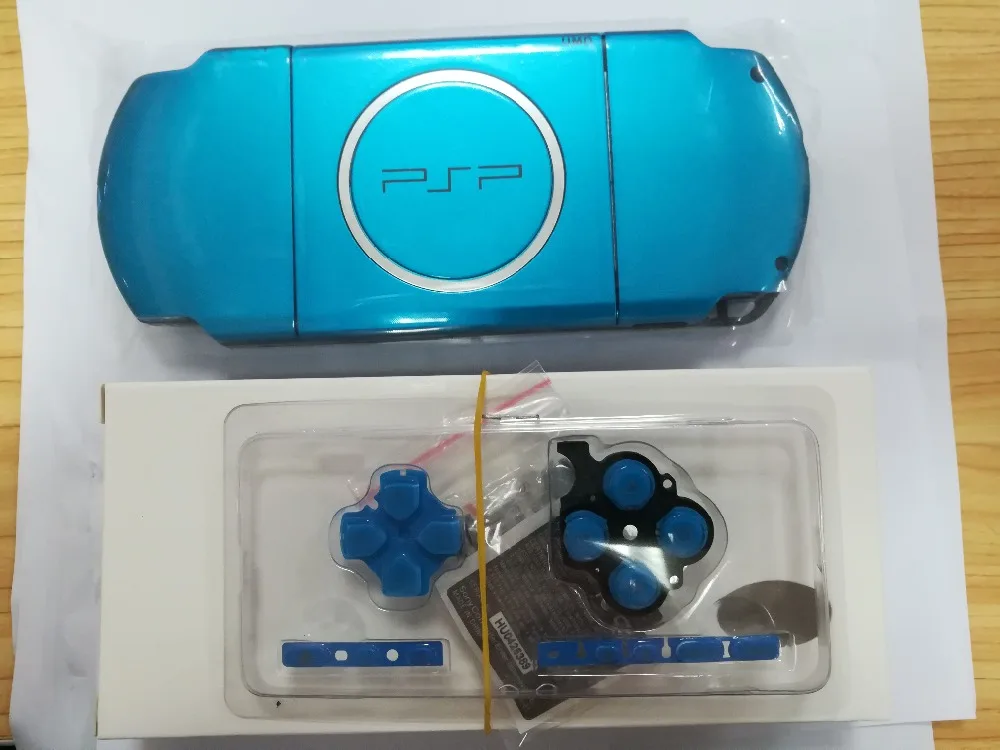Голубой цвет для Оборудование PSP 3000 оболочки старой версии игровой консоли