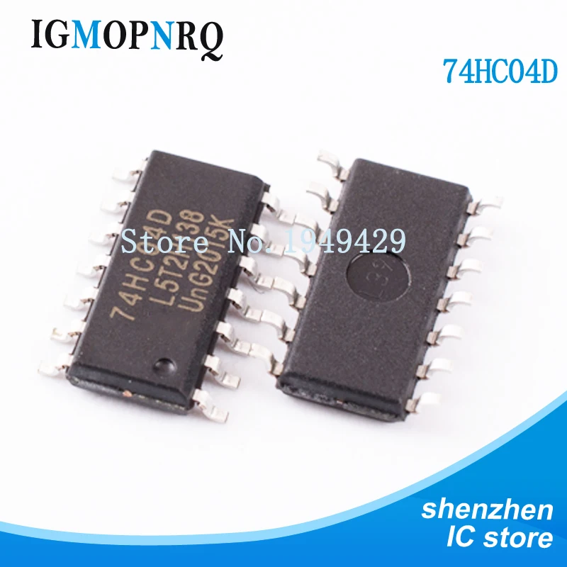 20 шт./лот 74HC04D SOP14 74HC04 SOP SN74HC04DR SN74HC04 SMD IC SOP-14