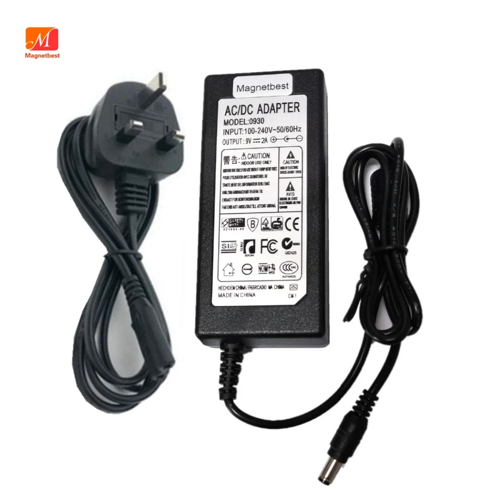 9V 2A 2000mA AC DC Adaptor For Digitech GNX2 GNX3 GNX4 GNX3000 Line 6 Guitar Effects Power Adapter Charger | Электроника