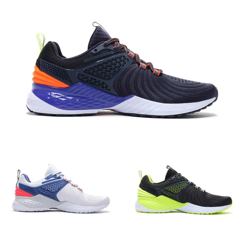 Li-Ning Для мужчин LN облако V2 удобные кроссовки для бега светильник стабильный Поддержка подкладка отказов Спортивная обувь Кроссовки ARHP013 XYP870