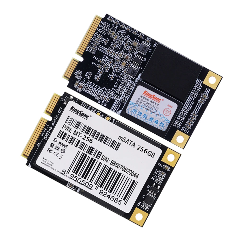 KingSpec MSATA MINI PCI E 512 ГБ 256 128 Гб 64 MLC цифровой флэш накопитель SSD твердотельный