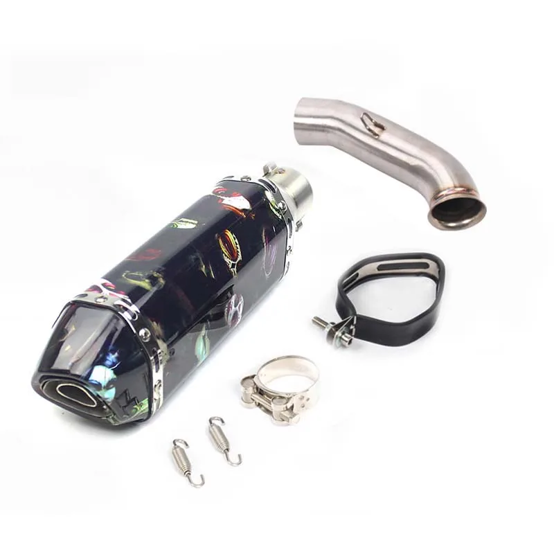 DUKE 125 250 390 RC390 побег на мотоцикле глушитель выхлопных газов и Ближний ссылку труба выхлопная система для KTM DUKE 125 250 390 RC