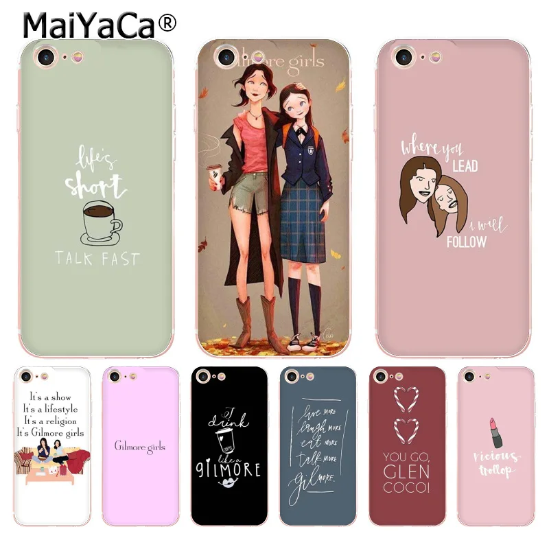 Чехол для телефона MaiYaCa Gilmore Girls Rory с почётным принтом iPhone 8 7 6 6S Plus X 10 5 5S SE