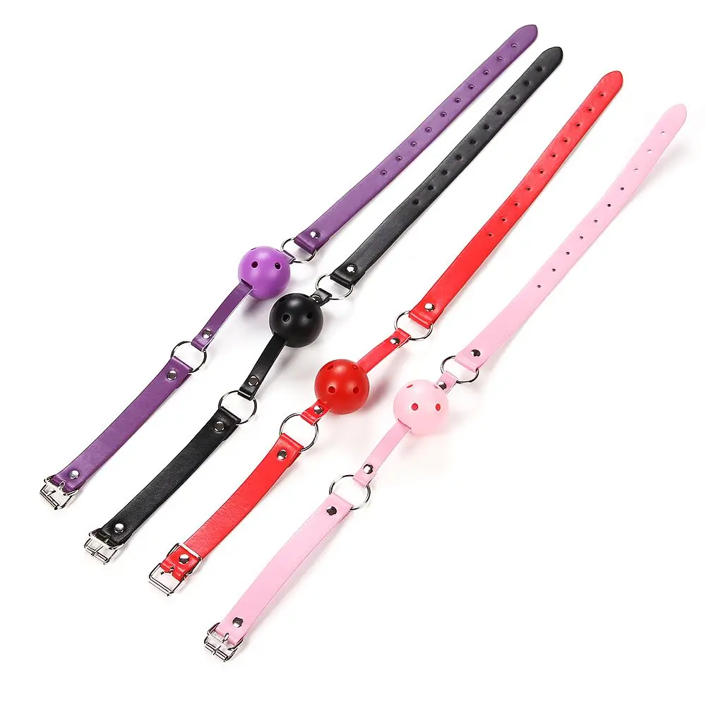 БДСМ товары для взрослых рот мяч кляп женщин мужчин искусственная кожа оральная