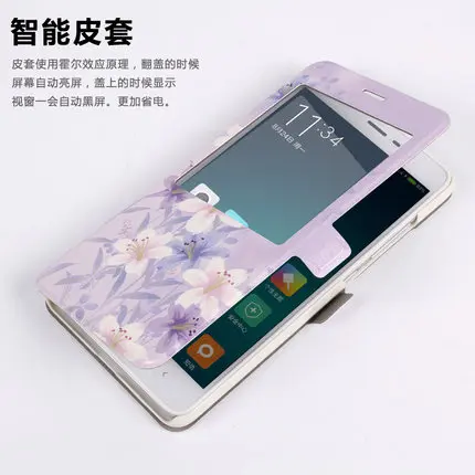 Xiaomi Redmi Note 4X чехол с мультяшным рисунком из искусственной кожи защитный Fundas для