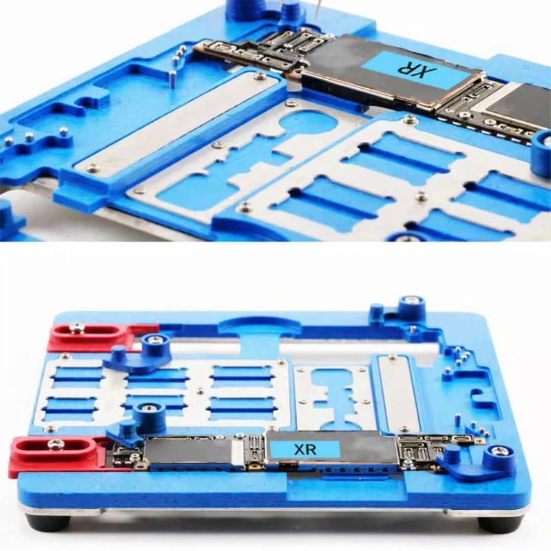 Материнская плата PCB Держатель джиг приспособление рабочая станция для iPhone XR 8 7 6 5S материнская плата A9 A10 A11 A12 микросхема Инструменты для ремонта