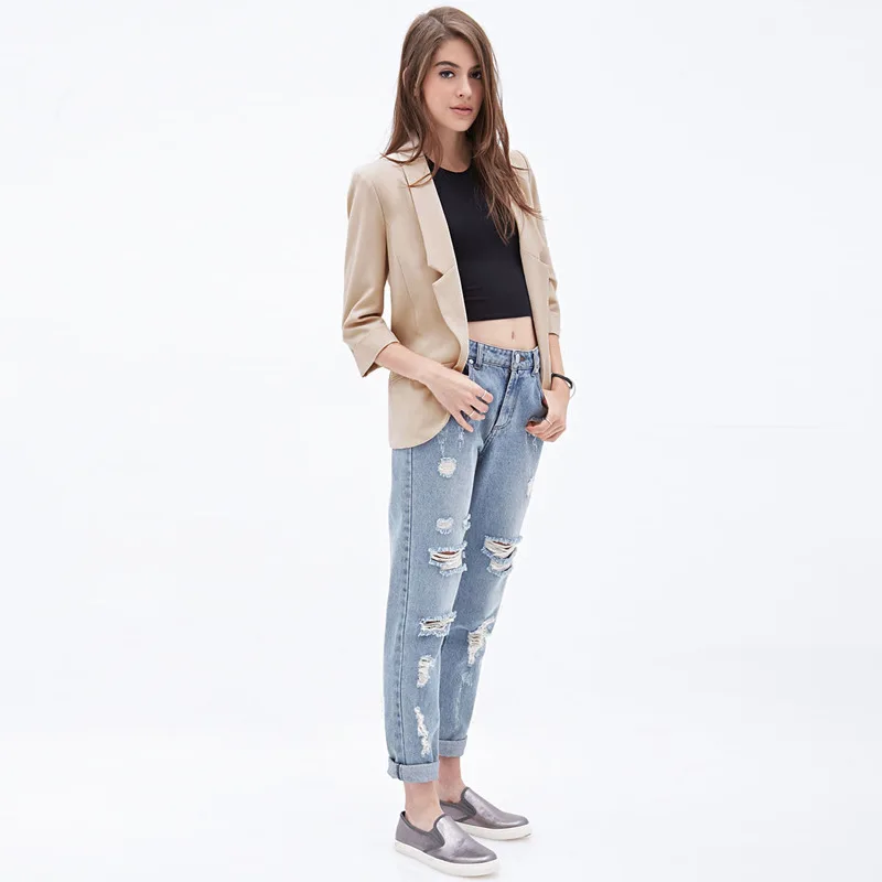2017 Весна Женщины Пиджаки Куртки Европейский Американский Стиль Blazer OL Одежда Офис