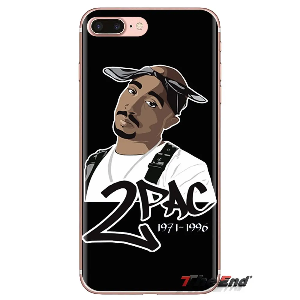 For Huawei G7 G8 P7 P8 P9 P10 P20 P30 Lite Mini Pro P Smart Plus 2017 2018 2019 TPU Transparent Bag Case 2Pac Tupac Amaru Shakur |
