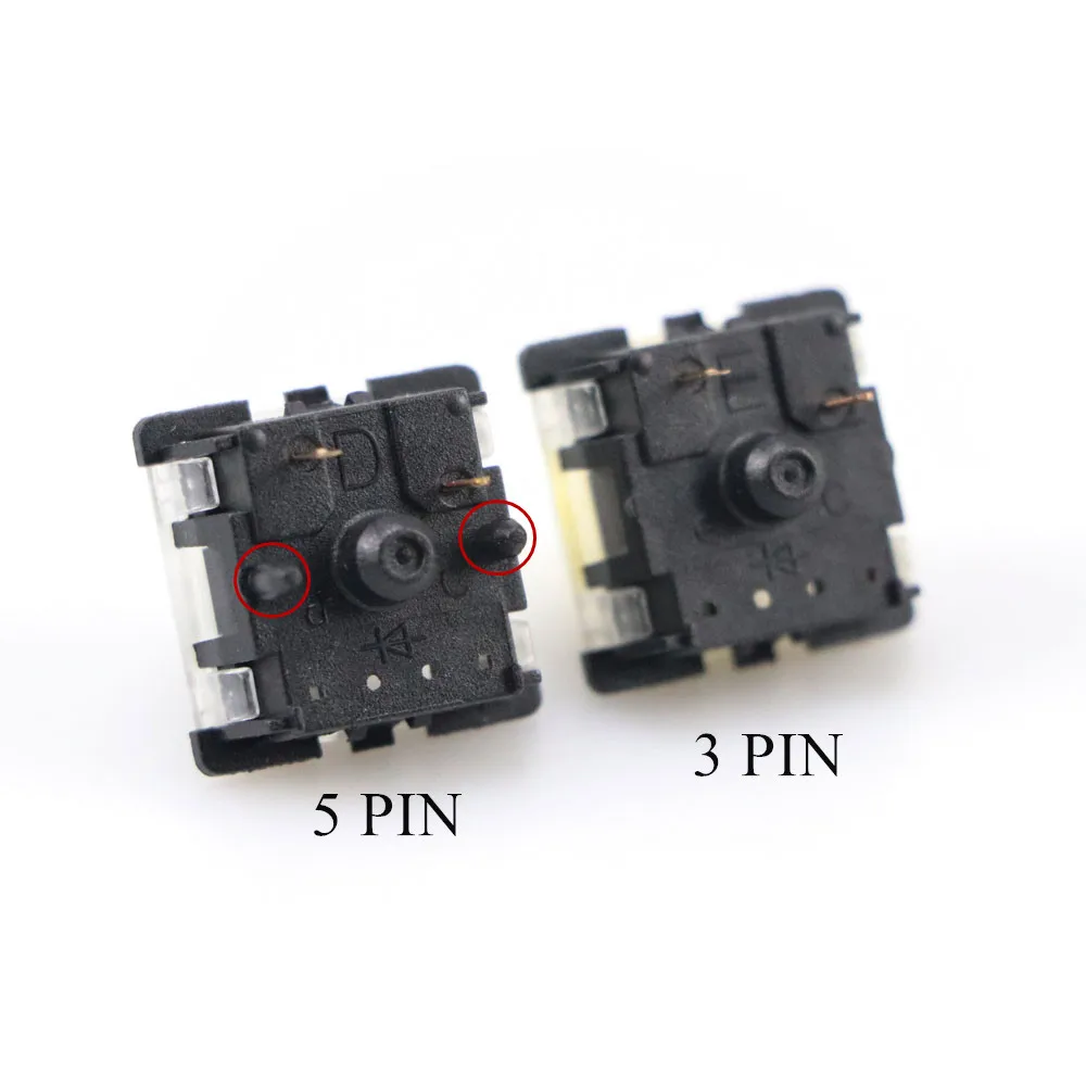 Переключатель Gateron 3pin 5pin синий красный черный коричневый зеленый прозрачный
