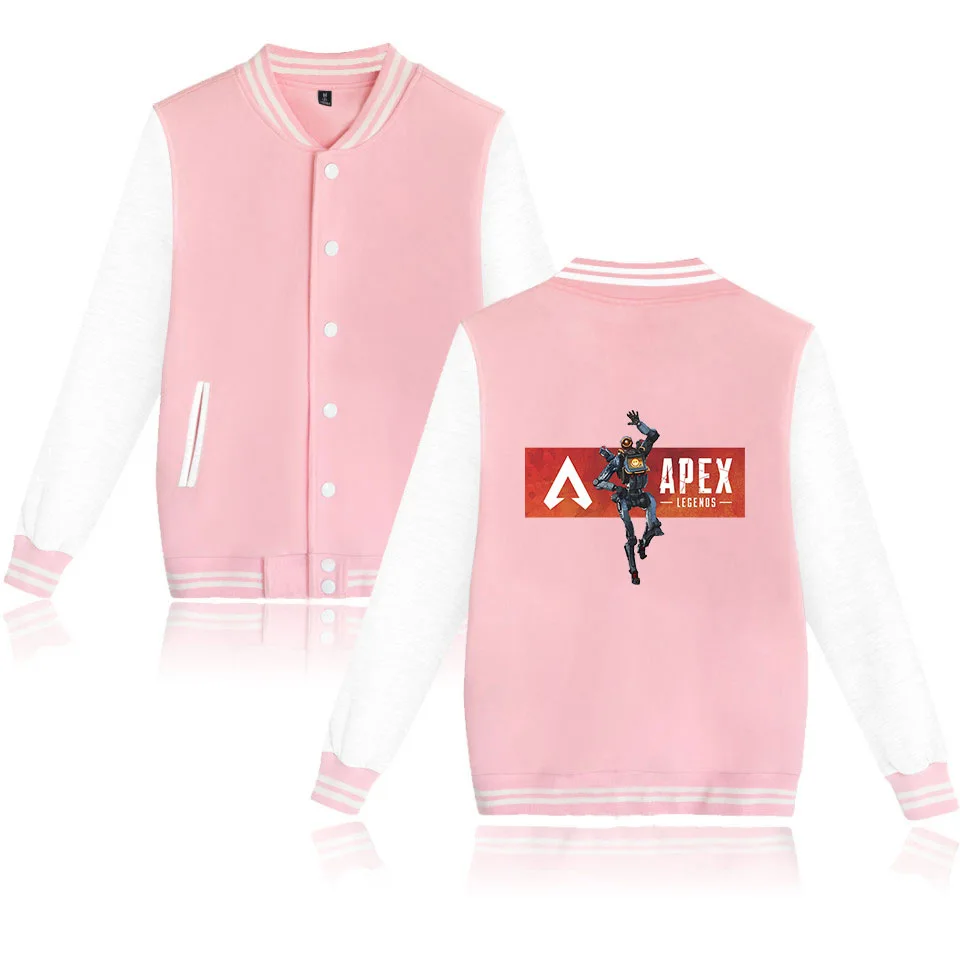 APEX LEGENDS Battle Royal Sweatshirt Game Women Men Hoodies Streetwear Hip Pop Punk Baseball Jacket Tracksuit | Женская одежда