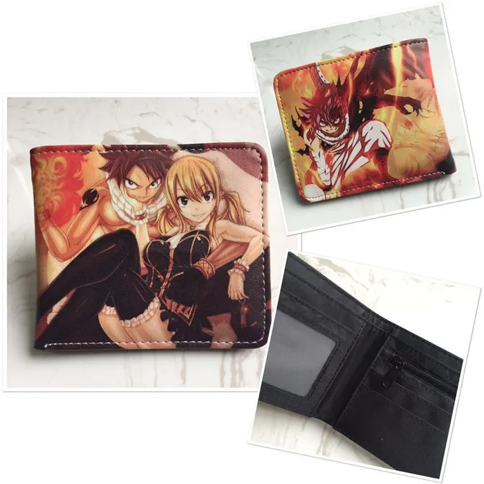 Сказочный хвост один кусок Рик и Морти смерти Примечание Bump the world Natsume Gintama Hero Academy подарки полный цвет кошелек плюшевый Кошелек