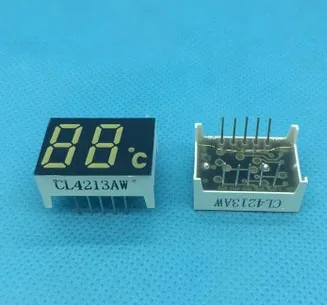 0.4&quot 0.4in SMD digital tube 2 digit Temperature symbol LED Display Module 0.4 inch WHITE Digital | Лампы и освещение